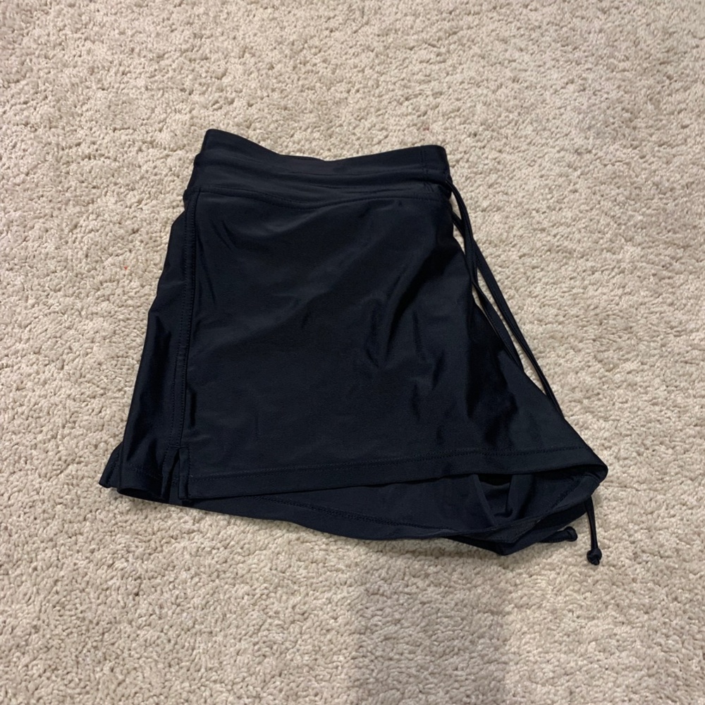 BLACK SWIM SHORTS